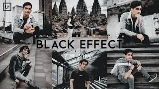 Photo Editing Tutorial in Lightroom | Black Effect | FREE PRESETS