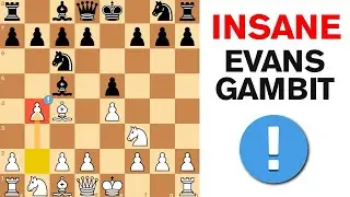 WIN 99% of your CHESS GAMES♟️✅ (Evans Gambit)
