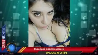Buradaki manzara gerçek