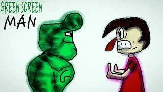 Green Screen Man! (Albert/Flamingo Animation)