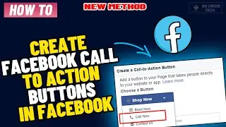 How to create Facebook Call to Action buttons in FB page 2024