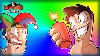 🔥 NAJLEPSZA PARTIA UCZY SIĘ LATAĆ W GRZE KOMPUTEROWEJ! | WORMS W.M.D