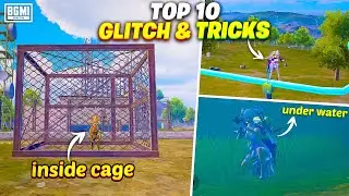 Top 10 Glitch And Tricks Pubg Mobile/Bgmi | Frozen kingdom (Winter Mode)