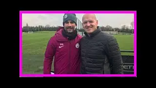 Gregor townsend links up with manchester city manager pep guardiola | FishNews