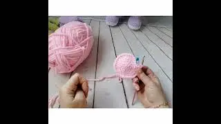 Амигуруми. Мк вязаный крючком поросёночек. Часть 1