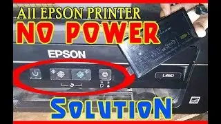 How to Solve No Power EPSON Printer