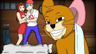 FNF TOM & JERRY | TOM’S BASEMENT SHOW | CREEPYPASTA | FNF ANIMATION