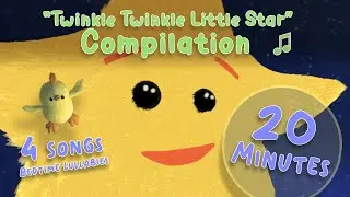 Bedtime Compilation - ☆ Twinkle Twinkle Little Star ☆ - Full HD - 20 Minutes - Animated Stories