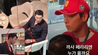 FULL VIDEO of Hyun Bin Buying gift for wife and son in Singapore