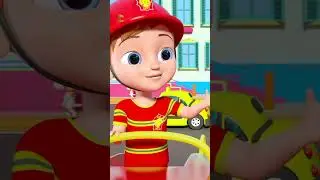Hjul på brannbilen #Shorts #Ytshorts #Littletreehouse #Rhymes #kidsongs #firetruck