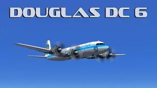 Landing the Douglas DC 6 at Rio Tom Jobim International Airport