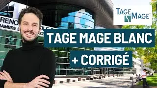 TAGE MAGE blanc + Corrigé - 2025