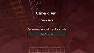 Life Lesson: Never go afk in Minecraft Hardcore Mode