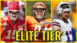 NFL Quarterback Tiers 2024 According to Mike Sando
