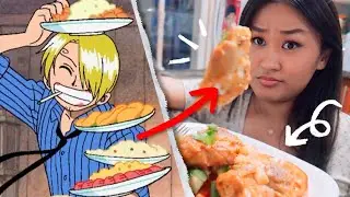Learning how to cook like Sanji from One Piece