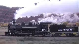 Rio Grande K28 #476 "Just Pacing" D&S Fall Photo Special 10/22/22