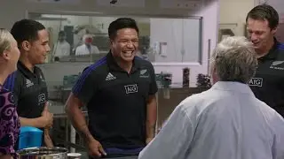 The Air New Zealand All Blacks liniment flavoured lolly 