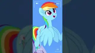Радуга деш🩵💙/Rainbow Dash 🌈 #актив #subscribe #подпишитесь #shortvideo #youtubeshorts #шортс