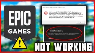 EPIC GAMES NOT WORKING OR LAUNCHING | NOT CONNECTING OR RESPONDING ON PC - HOW TO FIX