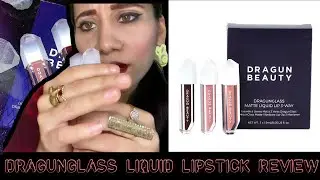 DRAGUN BEAUTY LIQUID LIPSTICK BY NIKITA DRAGUN REVIEW 💄💋😋