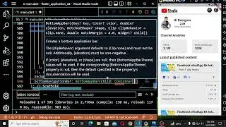 No 5 YOUTUBE RESPONSES YT STUDIO CLONE CREATE IN FLUTTER FULL EASY WAY IN 2 MINT