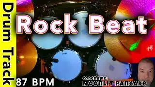 87 BPM Alternative Rock Drum Track - Great for Jamming and Writing