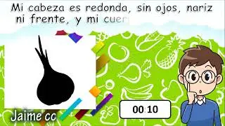 ADIVINA QUE VERDURA ES? | NIVEL BASICO🔴🔵