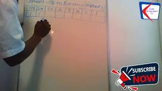 How to Convert Negative Decimals to Binary 02. Simple method