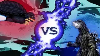 Gamera vs Godzilla (Sprite Animation)