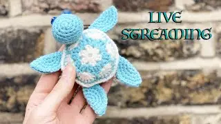 (LIVE) Tartaruga African flower Amigurumi | World Of Amigurumi