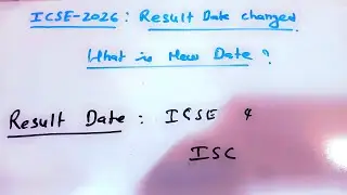 icse latest news | icse result date changed I 