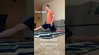 Hyperbolic Stretching Front Split Progression Week 2 Training