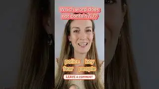 🚀 Great English Pronunciation  👉 The long vowel sound /i:/! 😁 