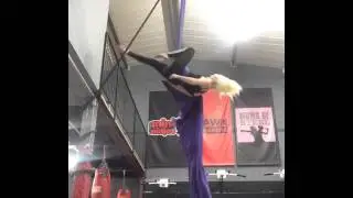Salto Drop || Back Balance || Double Star Drop || Aerial Silks || Dayna Timmons