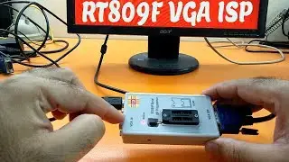 RT809F Programmer VGA ISP Detail in Urdu/Hindi