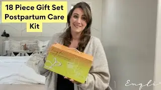 Postpartum Recovery Essentials Kit | Postpartum Care Kit Includes 18 piece set| Gift for a New Mom