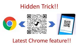 How to generate QR code for URL in Google Chrome? | Latest chrome feature