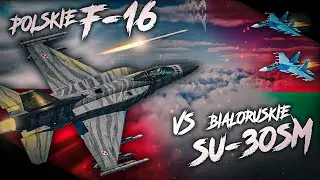 SCRAMBLE! - Polski F-16 vs Białoruskie Su-30 w Symulatorze DCS World VR