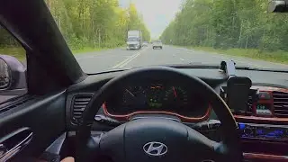 Поездка за рулём Sonata 172 л.с.