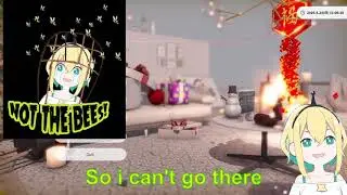 Pikamee and her unfortunate encounter with a Bee【Pikamee/Eng sub】
