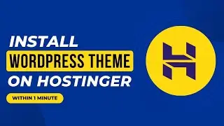 How To Install Wordpress Theme In Hostinger 2024 | Hostinger Wordpress Theme Installation