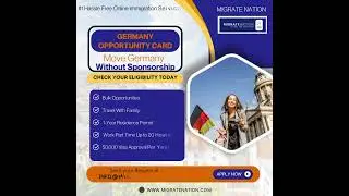 Opportunity Card in Germany | Chancenkarte Germany Point based system | Work in Germany 