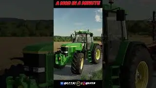 John Deere 7810 | Available now in Farming Simulator 22 | A Mod in a minute!#shorts