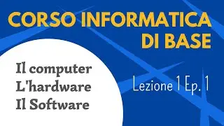 Basic Computer Course - Lesson 1 Episode 1 - The Computer