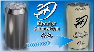 Дизайн упаковки (этикетки) в 3D | Packaging Design in Blender + Illustrator | Tutorials Blender 3D