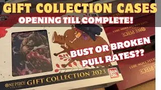 Are Pull Rate Better On Gift Boxes? Opening Till We Complete All Promos! #onepiece #onepiecetcg