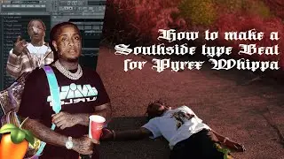 How to make a Southside Type Beat for Pyrex Whippa with 808santos