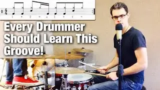 Every Drummer Should Learn This Groove! Kick Independence | Drum Lesson
