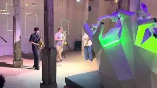Golden Calf - medusai performance at the Goat Farm