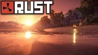 Раст - хороший лут в тоннеле, спрятался от калашиста. Rust |  hfcn